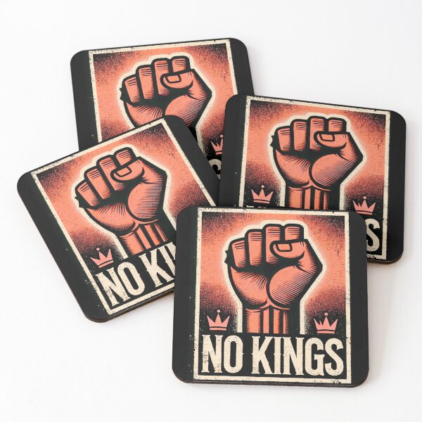 Item preview, no kings no oligarchs designed and sold by TEEJAMBOREE.