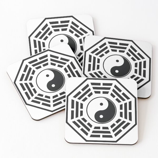 Item preview, Bagua mirror with Yin Yang black designed and sold by Lucky 777.