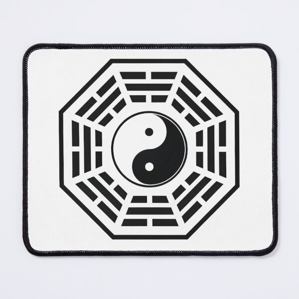 Item preview, Bagua mirror with Yin Yang black designed and sold by Lucky 777.
