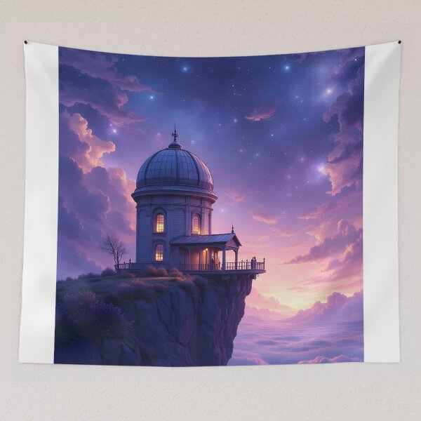 Item preview, Celestial Observatory on the Edge of Twilight designed and sold by oanaunciuleanu.