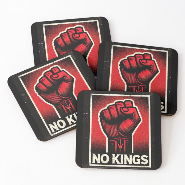 Item preview, no kings no oligarchs designed and sold by TEEJAMBOREE.
