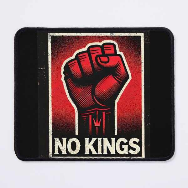 Item preview, no kings no oligarchs designed and sold by TEEJAMBOREE.