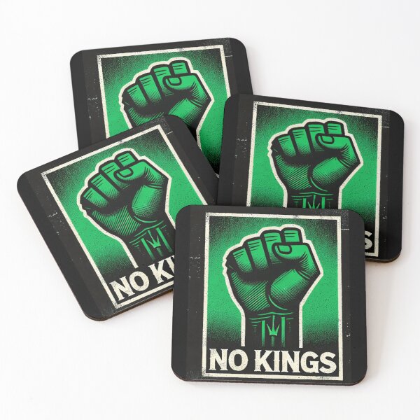 Item preview, no kings no oligarchs designed and sold by TEEJAMBOREE.