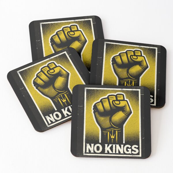 Item preview, no kings no oligarchs designed and sold by TEEJAMBOREE.