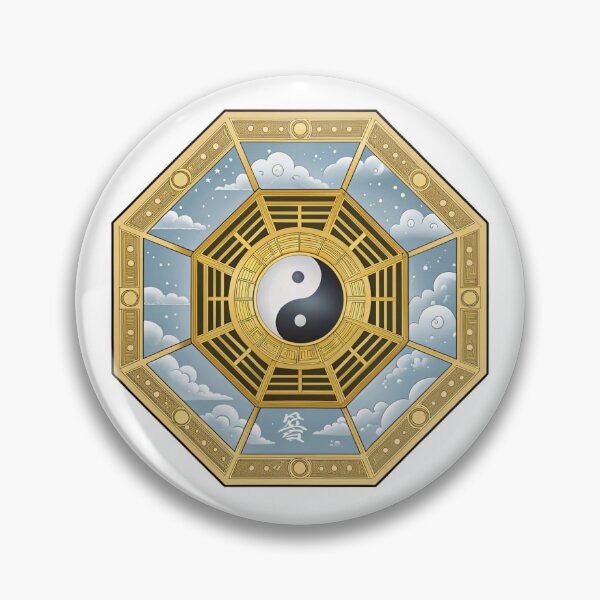 Item preview, Bagua mirror with Yin Yang designed and sold by Lucky 777.