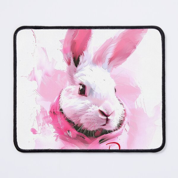 Item preview, Whimsical Abstract Bunny Rabbit  designed and sold by ArtbyJustis.