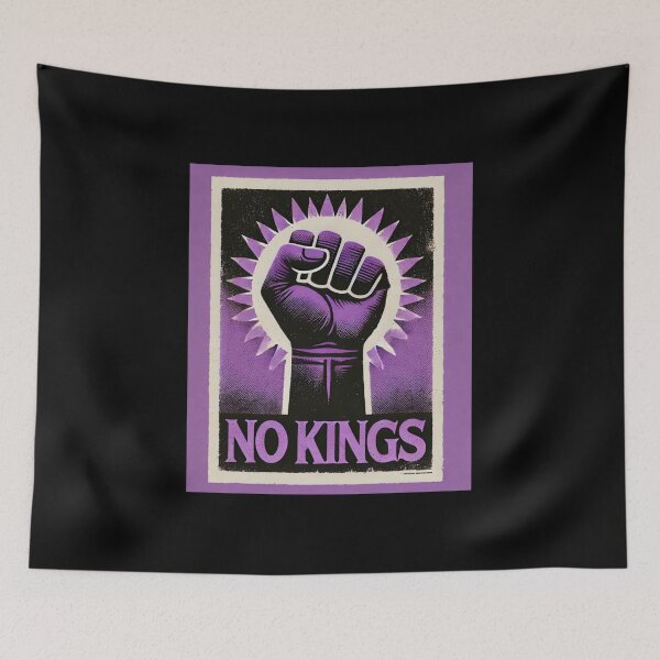Item preview, no kings no oligarchs designed and sold by TEEJAMBOREE.