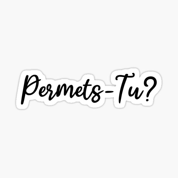 Artikel-Vorschau von erlaubt-tu?, designt und verkauft von cimourdain.