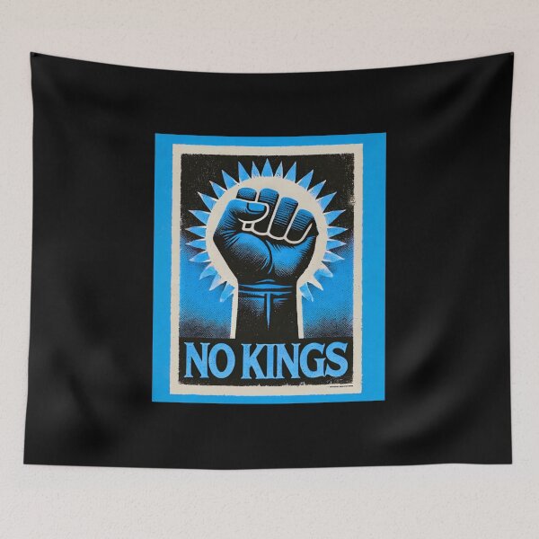 Item preview, no kings no oligarchs designed and sold by TEEJAMBOREE.