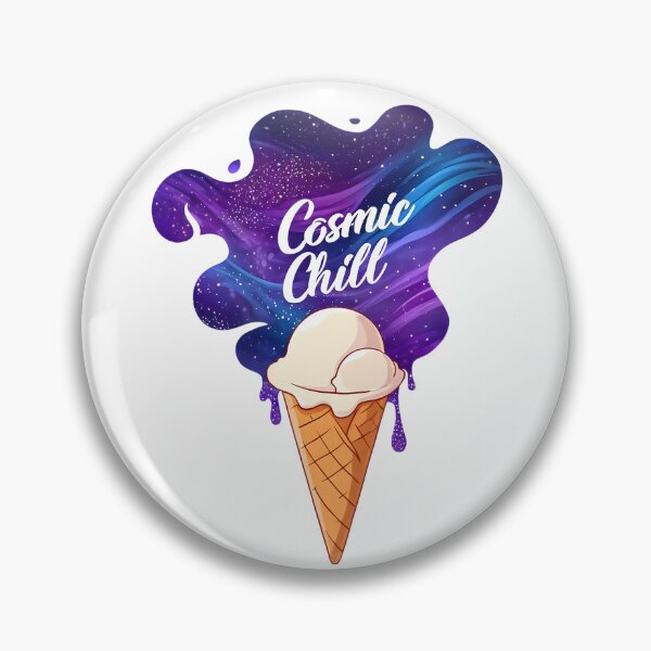 Item preview, Cosmic Chill Galaxy Ice Cream Dreamy Space Aesthetic Relaxation Vibes Design designed and sold by AnnDesignStudio.
