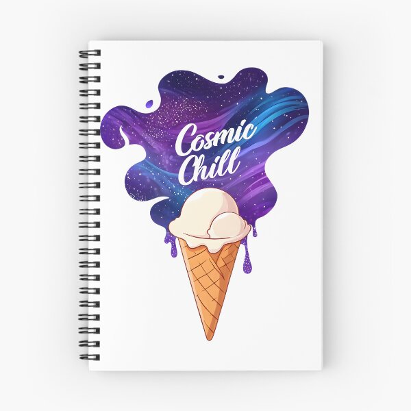 Item preview, Cosmic Chill Galaxy Ice Cream Dreamy Space Aesthetic Relaxation Vibes Design designed and sold by AnnDesignStudio.