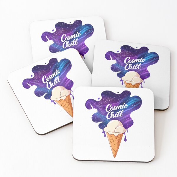 Item preview, Cosmic Chill Galaxy Ice Cream Dreamy Space Aesthetic Relaxation Vibes Design designed and sold by AnnDesignStudio.