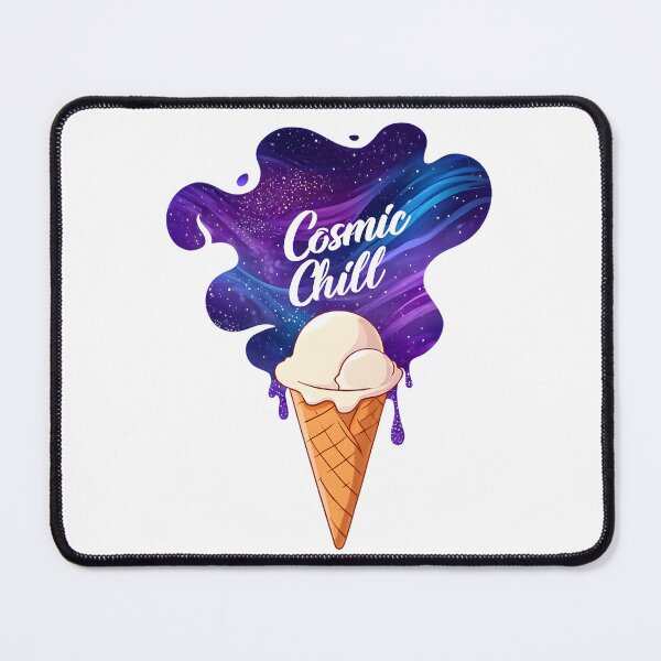 Item preview, Cosmic Chill Galaxy Ice Cream Dreamy Space Aesthetic Relaxation Vibes Design designed and sold by AnnDesignStudio.