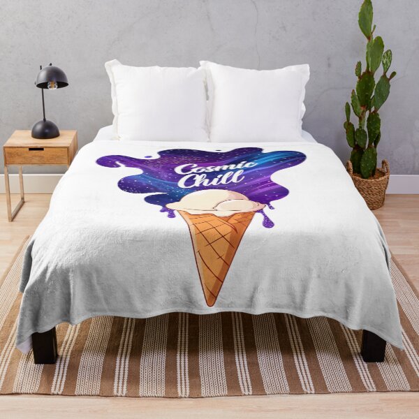 Item preview, Cosmic Chill Galaxy Ice Cream Dreamy Space Aesthetic Relaxation Vibes Design designed and sold by AnnDesignStudio.