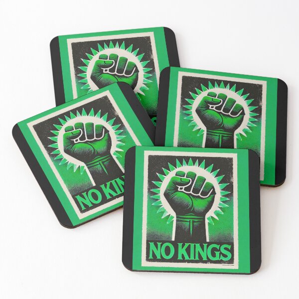 Item preview, no kings no oligarchs designed and sold by TEEJAMBOREE.
