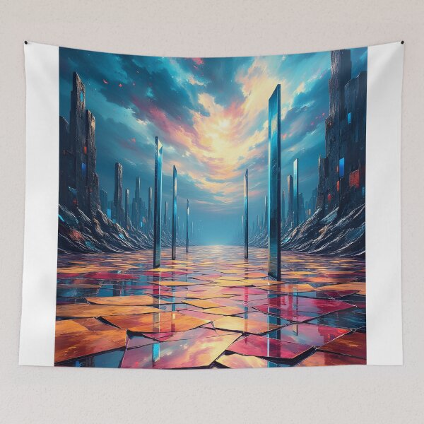 Item preview, Fractured Horizons designed and sold by oanaunciuleanu.