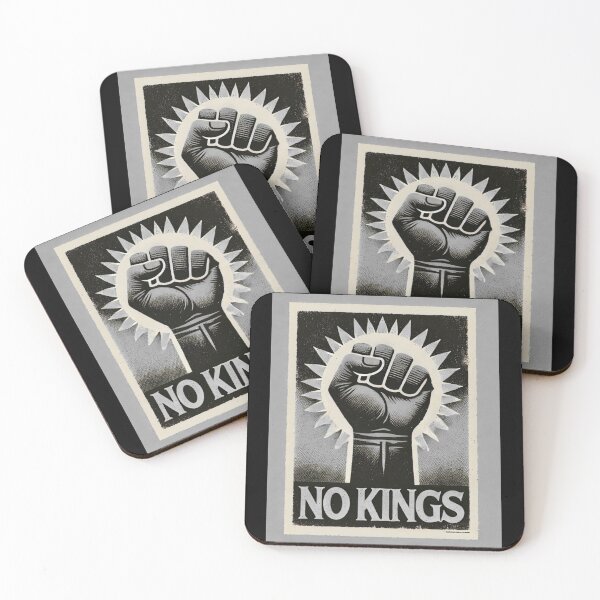 Item preview, no kings no oligarchs designed and sold by TEEJAMBOREE.