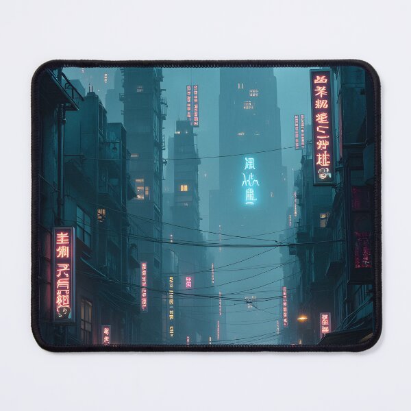 Item preview, Neon Veins of a Cyber Metropolis designed and sold by oanaunciuleanu.