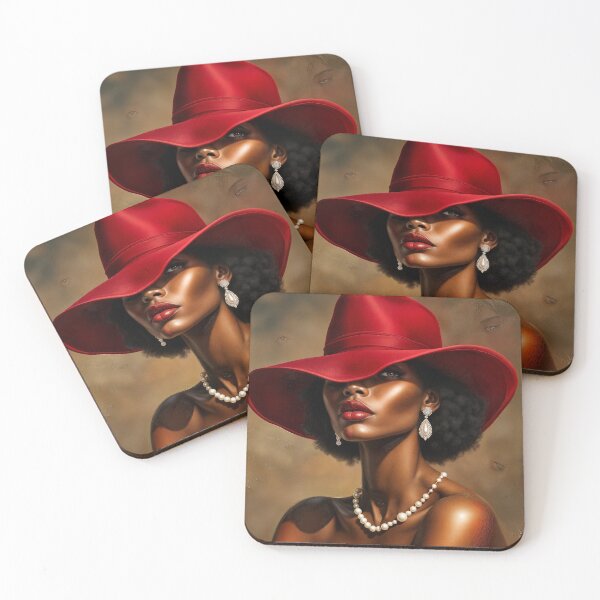 Item preview, MUJER SENSUAL CON SOMBRERO ROJO designed and sold by Marvlsp.