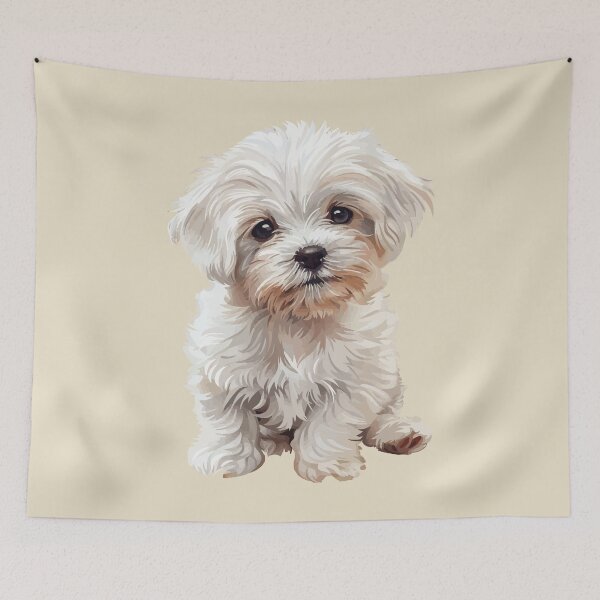Item preview, Maltese Puppy designed and sold by VelvetRoom.