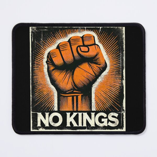 Item preview, no kings no oligarchs designed and sold by TEEJAMBOREE.
