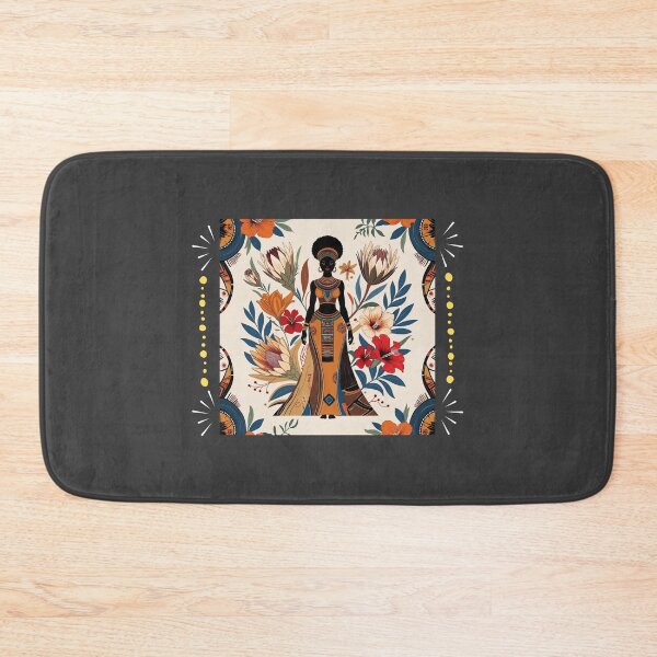 Item preview, African Floral Art "Igbo" : Decorative culture Wall Art Print designed and sold by MySophiaStore.