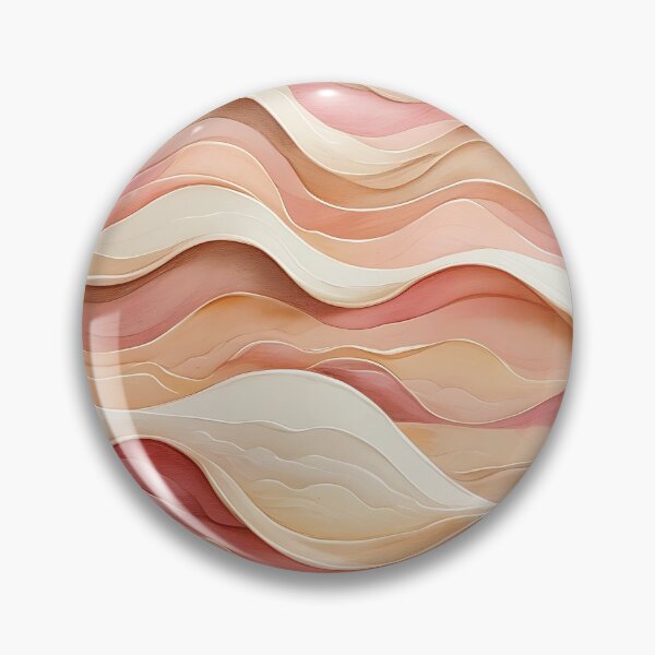 Item preview, Whispers in Peach Waves designed and sold by Mos Thainique.