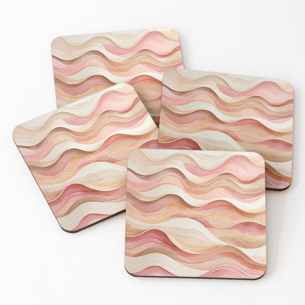 Item preview, Whispers in Peach Waves designed and sold by Mos Thainique.