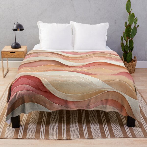 Item preview, Whispers in Peach Waves designed and sold by Mos Thainique.