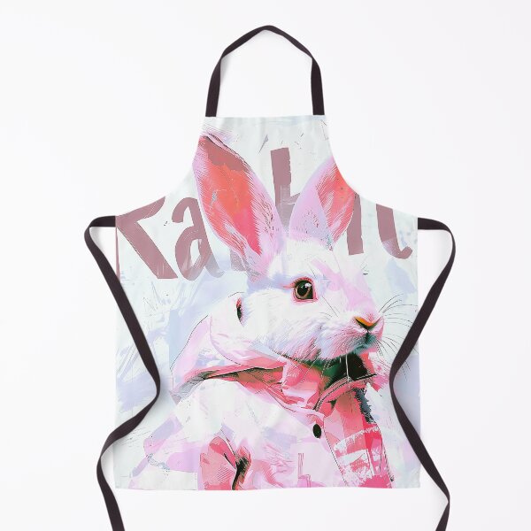 Item preview, Whimsical Abstract Bunny Rabbit designed and sold by ArtbyJustis.
