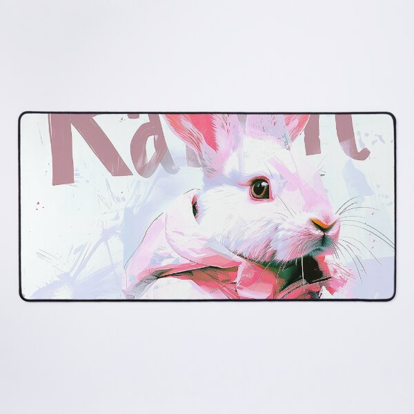 Item preview, Whimsical Abstract Bunny Rabbit designed and sold by ArtbyJustis.