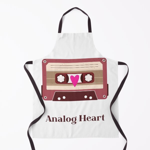 Item preview, Analog Heart Vintage Cassette Tape Retro Music Lover Nostalgic Romance Design designed and sold by AnnDesignStudio.