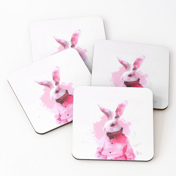 Item preview, Whimsical Abstract Bunny Rabbit designed and sold by ArtbyJustis.