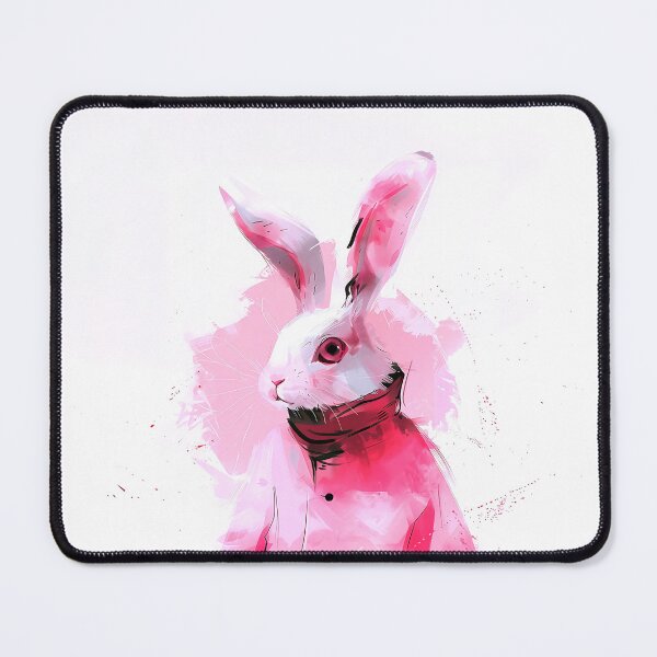 Item preview, Whimsical Abstract Bunny Rabbit designed and sold by ArtbyJustis.