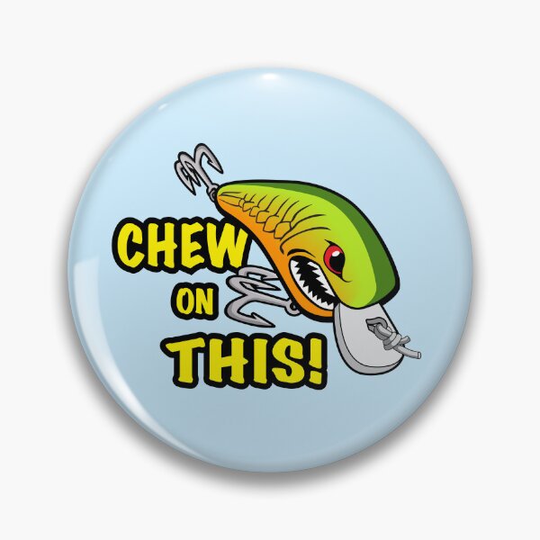 Item preview, Chew On This Crankbait - Chartreuse Crawdad designed and sold by BlueSkyTheory.