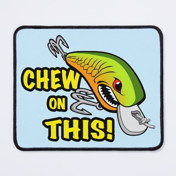 Item preview, Chew On This Crankbait - Chartreuse Crawdad designed and sold by BlueSkyTheory.