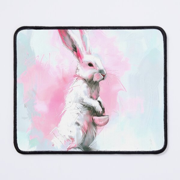 Item preview, Whimsical Abstract Bunny Rabbit designed and sold by ArtbyJustis.
