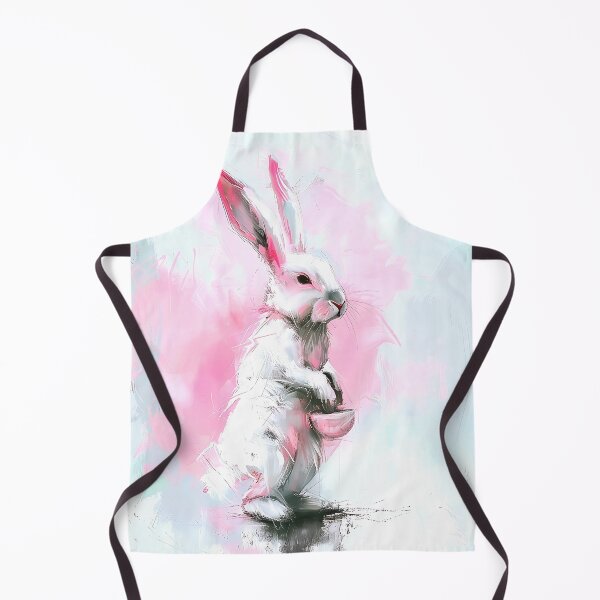 Item preview, Whimsical Abstract Bunny Rabbit designed and sold by ArtbyJustis.