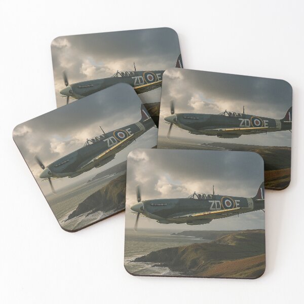 Item preview, Spitfire Mk XII Over Coastal Cliffs designed and sold by Skyframe Aviation.