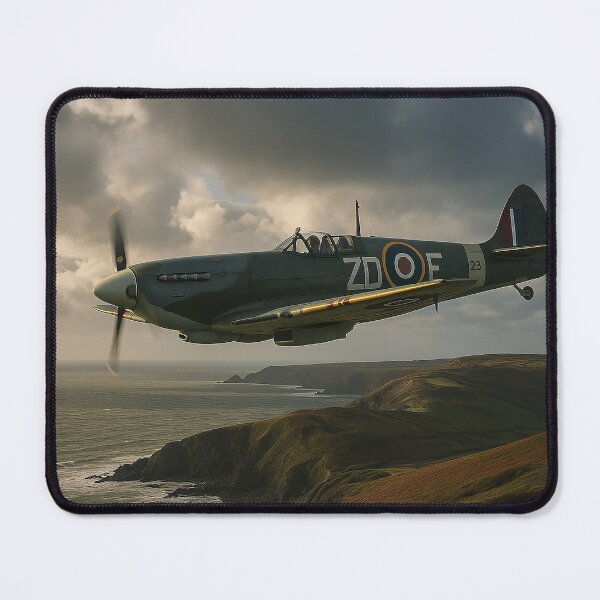 Item preview, Spitfire Mk XII Over Coastal Cliffs designed and sold by Skyframe Aviation.