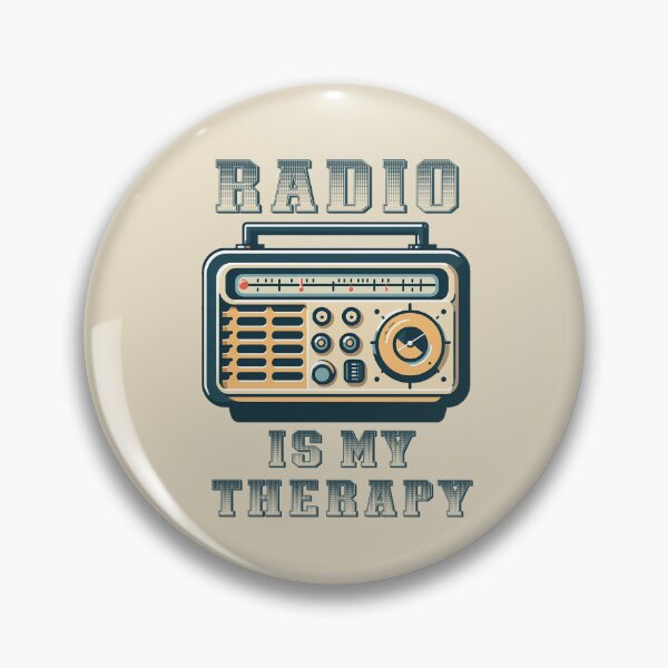 Item preview, Radio is my therapy designed and sold by Scaryzz.