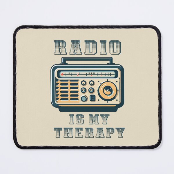 Item preview, Radio is my therapy designed and sold by Scaryzz.