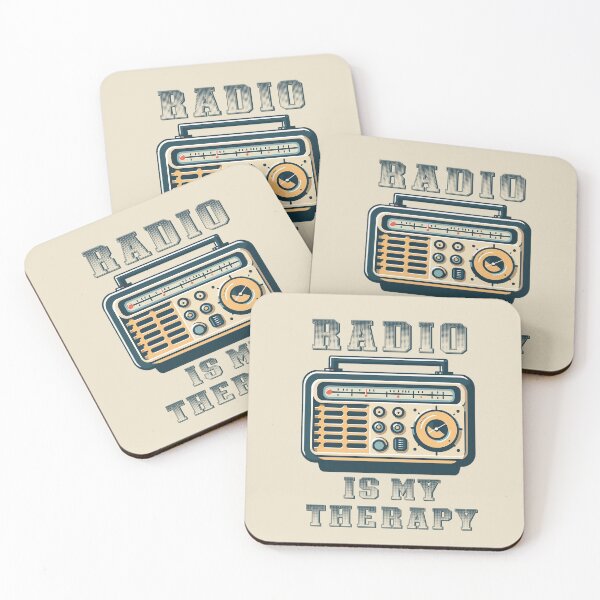 Item preview, Radio is my therapy designed and sold by Scaryzz.