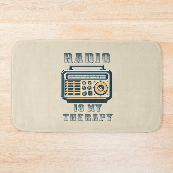 Item preview, Radio is my therapy designed and sold by Scaryzz.