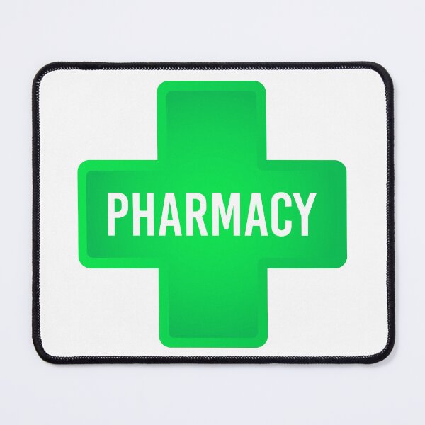 Item preview, Green Pharmacy Plus Shaped Sign designed and sold by SJB8Art.