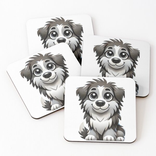 Item preview, Adorable Caucasian Shepherd in Grey Tones designed and sold by Sillytoe.