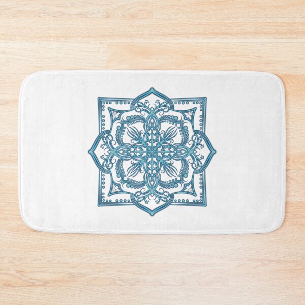 Item preview, 43Thz Vibez Blueish Zen Amazing Mandala Hand Drawn designed and sold by interval:43.