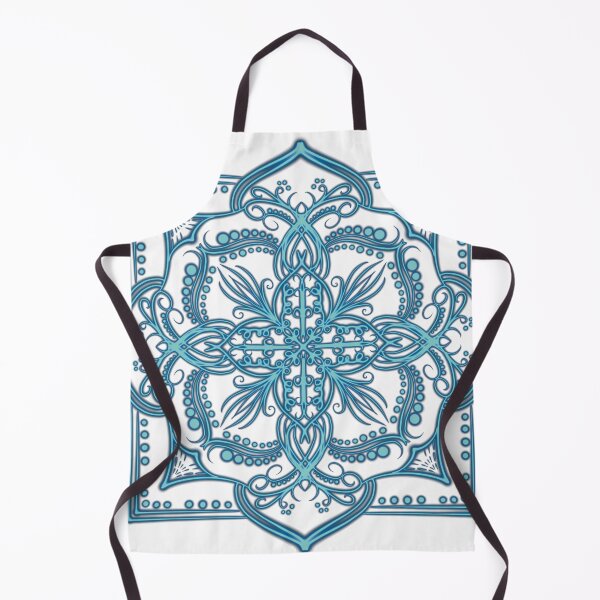 Item preview, 43Thz Vibez Blueish Zen Amazing Mandala Hand Drawn designed and sold by interval:43.