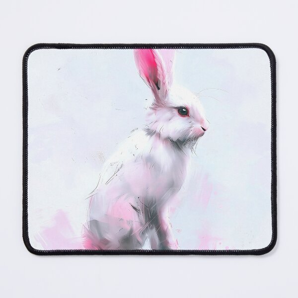 Item preview, Whimsical Abstract Bunny Rabbit designed and sold by ArtbyJustis.