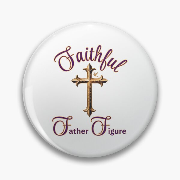 Item preview,   Faithful Father Figure: Christian Dad Cross Art  designed and sold by elynne9.